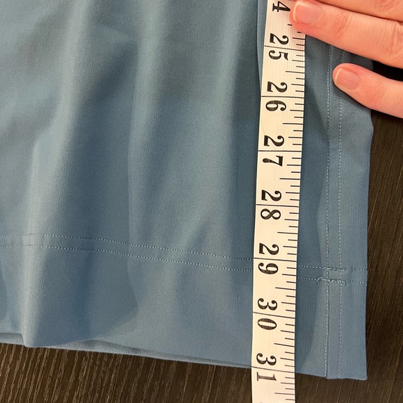 Lululemon Utility Blue Straight-Leg Mid-Rise Pant Full Length *Luxtreme Size L - Picture 11 of 13